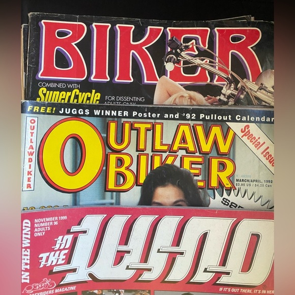 Easyriders and Biker Magazine Collection Lot (9) - Picture 3 of 3